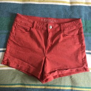 American Eagle Hi-Rise Shortie Shorts
